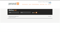 Desktop Screenshot of personaltek.net