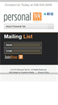 Mobile Screenshot of personaltek.net